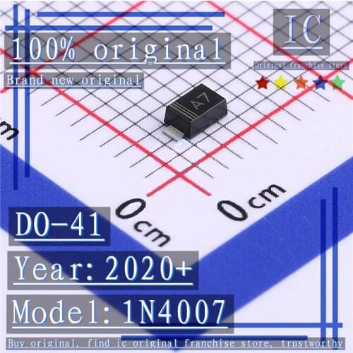 2020+ 100% Brand new original 100PCS-500PCS 1N4007 A7 Rectifier diode patch SOD-123FL DO-41