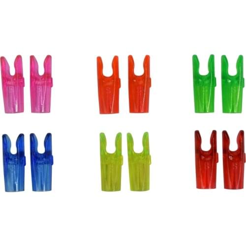 50 Pieces Plastic S Pin ID2.6mm Nock Arrow Shaft Accessories Outdoor Hunting Shooting Archery Bow Parts