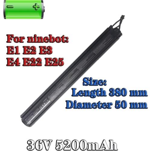 36V 5200mAh Battery Pack for Ninebot Segway ES1 ES2 ES3 ES4 etc Scooter+Free shipping