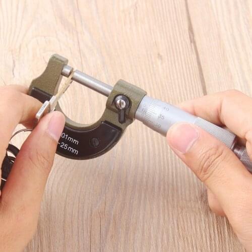 0-25 mm Electronic Outside Micrometers 0.001mm with Extra Large LCD Screen Digital Micrometer Electronic Digital Measure Tools