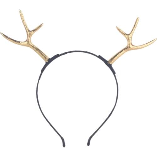 HOWAWAY Girl Adult Antlers Headband Gothic Branch Halloween Christmas Antlers Costume Hairband Props Cosplay Headdress Headdress