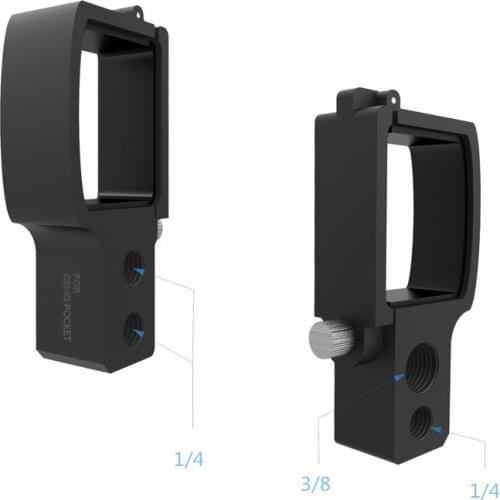 Osmo Pocket clip Adapter CNC Aluminum bracket for DJI OSMO Pocket gimbal Camera Accessories