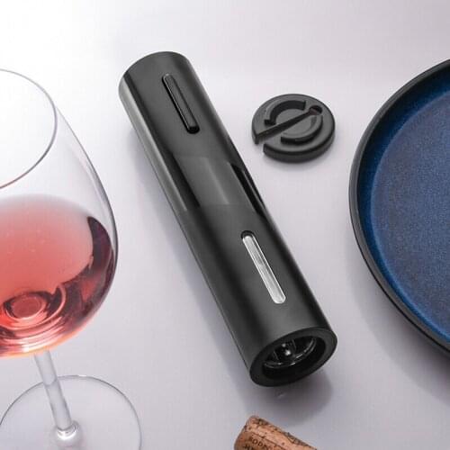 Kitchen Gadgets Electric Wine Opener Works With 4 AA Batteries Automatic Red Wine Corkscrew Jar/Bottle Opener With Foil Cutter
