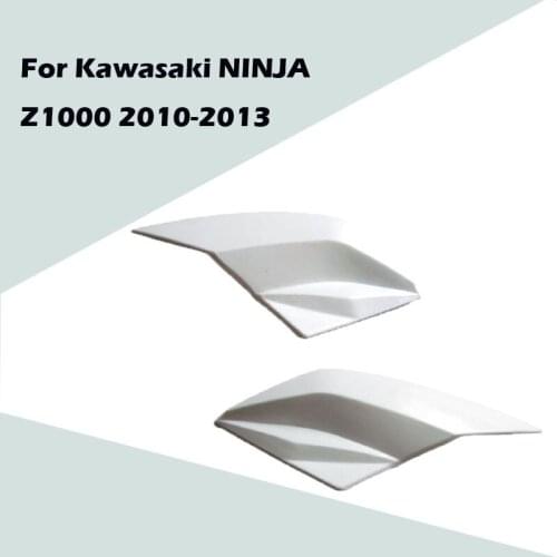 For Kawasaki NINJA Z1000 2010-2013 Motorcycle Unpainted Left and Right Side Panels Of Head ABS Injection Fairing Accessories