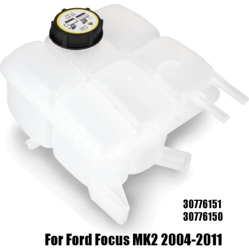 Radiator Coolant Expansion Tank W/Cap 30776151/30776150 For Ford for Focus MK2 2004-2011