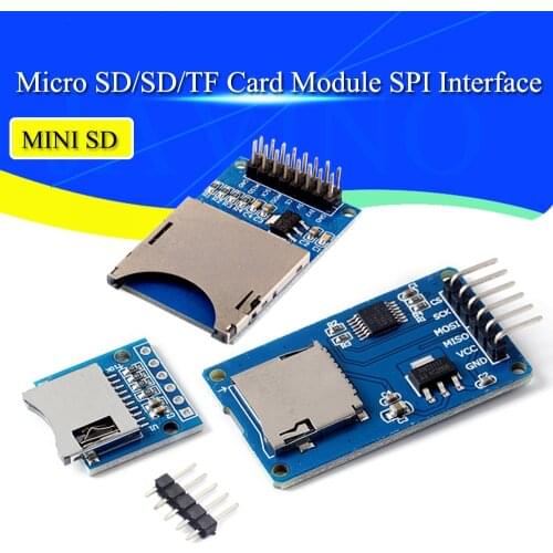 SD Adapter Micro SD Storage Expansion Board Micro SD TF Card Memory Shield Module SPI For Arduino