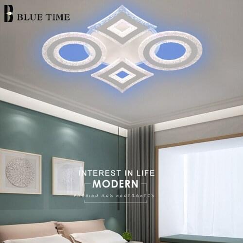 Modern LED Ceiling Lights Home 110V 220V Ceiling Lamps for Living Room Bedroom Dining Room Kitchen Lamp Indoor Lighting Fixtures