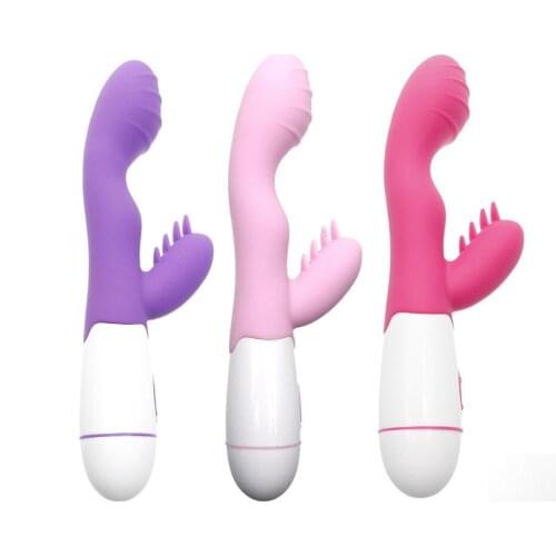 YEAIN 30 Speeds G Spot Vibrators for Women, USB Rechargeable Dual Vibration Waterproof Adult Sex Toys Erotic Machine