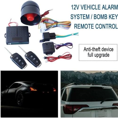 11Pcs/Set 315/433MHz Car Alarm Remote Control Alarm Set Automatic Open Window Lift Box Control Lock One-way Vehicle System Alarm