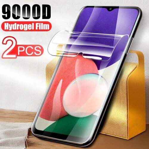 2PCS 9000D Full Cover Hydrogel Film for Samsung Galaxy A22 5G Screen Protectors Not Glass Sansung A 22 2021 5G SM-A226B/DS 6.6