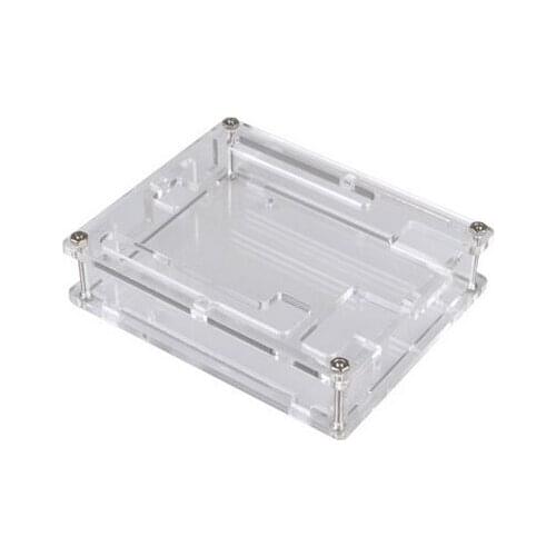 Uno R3 Case Enclosure Transparent Acrylic Box Clear Cover Compatible with Arduino UNO R3
