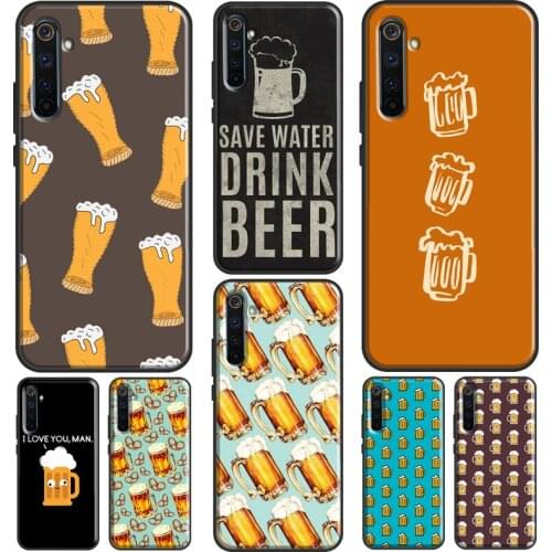 Pretzel Beer Pattern Case For OnePlus 8T 7T 6T 7 Pro 8 Pro Nord Cover For Realme 7 Pro 6 X7 X50 C3 Q2 Coque