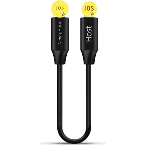 ITransfer Lightning To Lightning OTG Cable Data Picture File Transfer Easy Copy For iPhone 8-12 Pro ipad