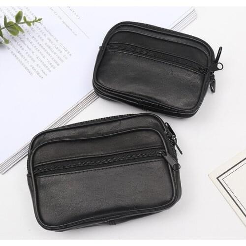 Zero real leather purse leisure man purse purse fashion man purse multifunctional hand bag