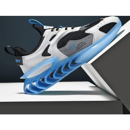 Summer Hot Sales Breathable Men Sneakers Blade Cushioning Sports Running Shoes for Men Outdoor Non-slip Walking Shoes Zapatillas