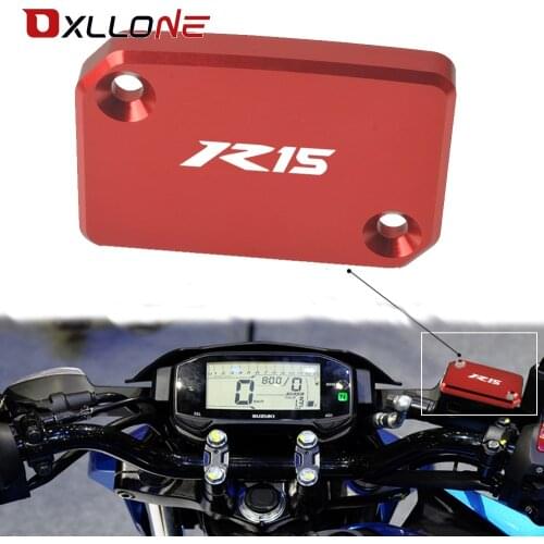 Motocycle Front Rear Brake Fluid Reservoir Cap Cover with logo For YAMAHA YZF R15 V3 YZF-R15 V3 2017 2018 2019 2020 Accessories