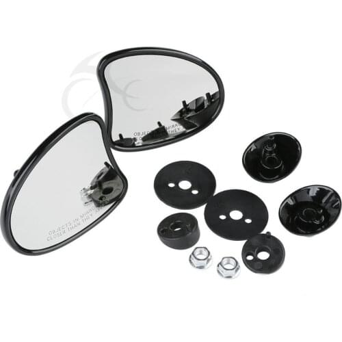 Motorcycle 10mm Inner Fairing Rear Side Mirrors For Harley Touring Electra Tri Glide Street Glide Ultra Limited Low 2014-2020