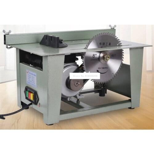 Mini Table Saw For Woodworking MJ1025 Portable DIY Wood Cutting Machine Woodworking Table Saw Table Panel Saw 3800r/min 1200W