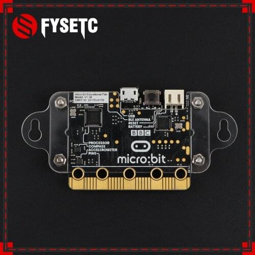 TYPE A NEW Transparent Acrylic Shell Kit For BBC Micro: bit Development Module Case Protection Shell