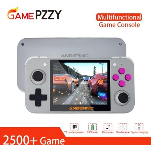 Newest RG 350 retro handheld Video game console portatil mini game console retro 64bit opendingux 3.5inch IPS screen 2500+ games