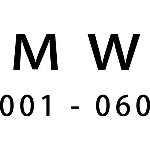 NEW Jewelry Men Women M Watch Original Fashion Man Watch Original Jewelry Gift CHARM BEAD Free Delivery MW 001 - 060