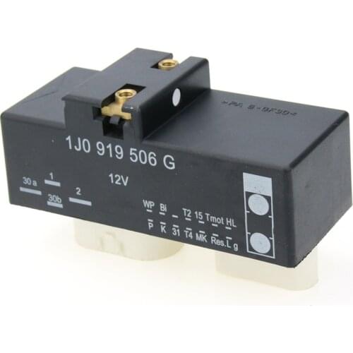 New Front Cooling Fan Control Switch Relay Module 1J0919506G For VW Golf Jetta Beetle 1.9 2.0 L4 2.8 V6 1998 1999 LFVW003