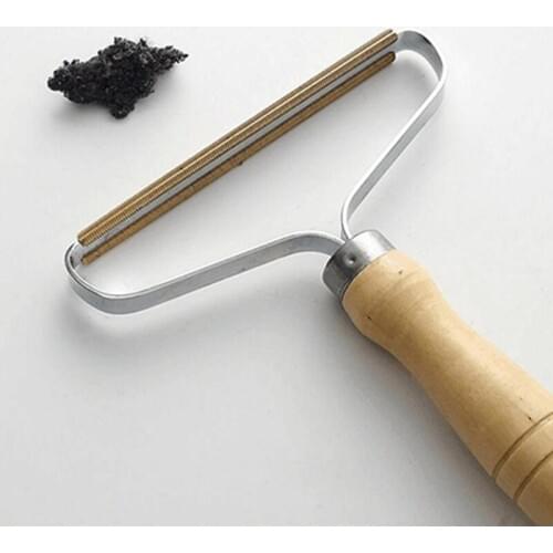 Portable Lint Remover Wood Manual Shaving Ball Device Clothing Trimmer Hair Remover Dry Cleaning Pilling Cashmere Wool To Go Bal