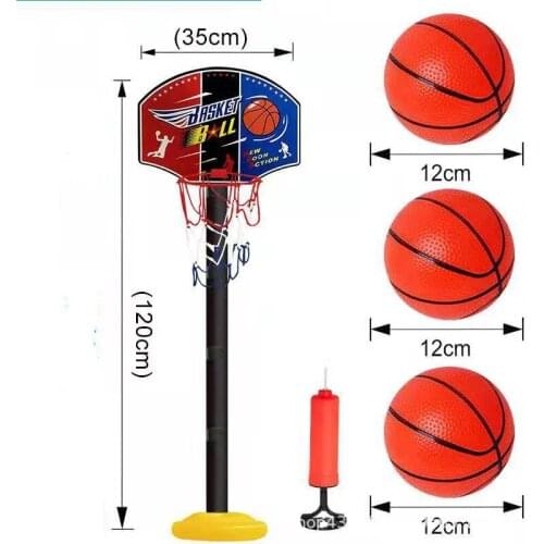 Gift Children Basketball Playing Set Boy Kids Yard Sport Toy Indoor Outdoor Fun Game Adjustable Stand Basket Holder Hoop Goal