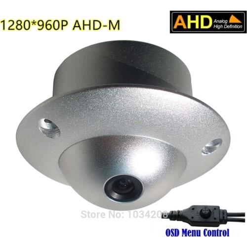 All Metal Body 2.8MM Wide Angle Board Lens AHD-M 960P HD CCTV AHD Camera 1.3MP Elevator Camera Lift Anti-Vandal Support OSD Menu