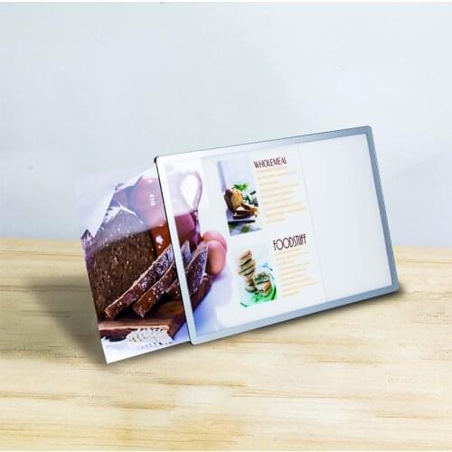A3 catering menu stand led menu illuminated menu stand light box