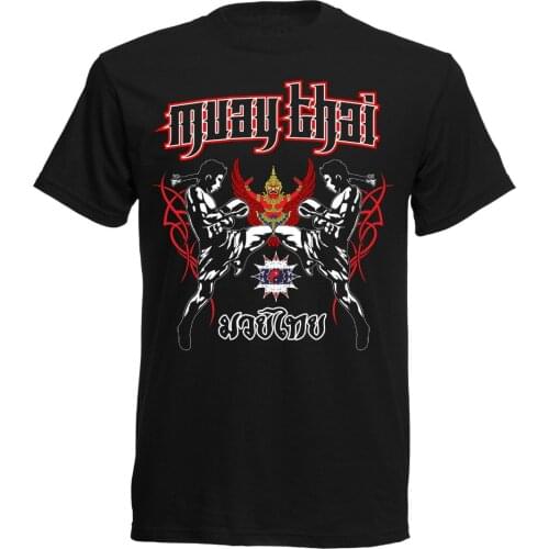 Thailand Thaiboxen Muay Thai Boxing Design Mma Newest 2019 Fashion Stranger Things Men Harajuku Funny Men Casual Printed Shirt