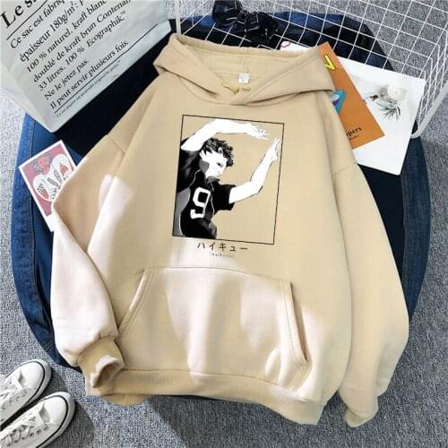 Anime Cartoon Haikyuu Tobio Kageyama Hoodies Sweatshirts Men Women Pullovers Streetwear Harajuku Oversized Unisex Clothing 300