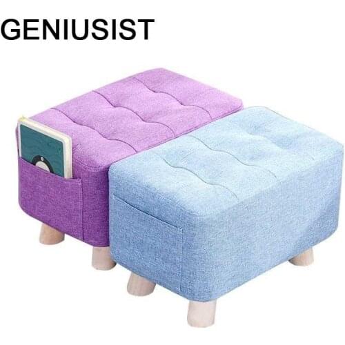 Dressing Vanity Pouf Vestidor Pouffe Living Room Chair Kid Furniture Banc De Rangement Sgabello Ottoman Poef Tabouret Foot Stool