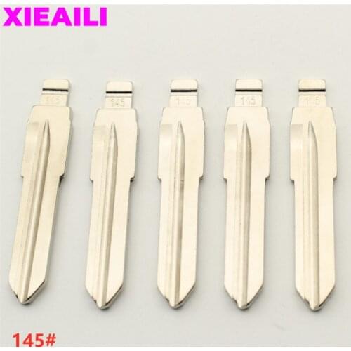 XIEAILI 20Pcs/lot For 145# Metal Blank Uncut Flip KD Remote Key Blade For Mazda New 3/CX5/Axela S212