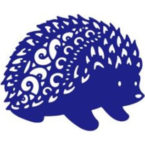YLCD549 Hedgehog Metal Cutting Dies For Scrapbooking Stencils DIY Album Cards Decoration Embossing Folder Die Cuter Template