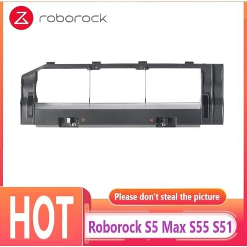 For Xiaomi Mi Roborock 1/2 S5 S50 S51 S55 S6 S60 Robot Vacuum Cleaner Parts Main Brush Cover Case Replacement of Accessories