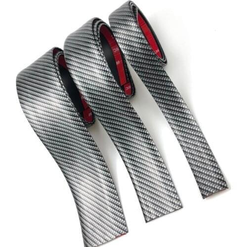 Car Bumper Strip Protector Stickers For Toyota SIENTA Vellfire Verso PROACE Hilux Tacoma Tundra 4Runner FT-EV FT-HT FT-AC AYGO