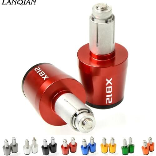 7/8" 22mm Motorcycle Accessories CNC Aluminum Hand Bar Ends Slider Grips Caps Cover For Buell XB12 Ulysses XB12X 2009 XB12XT