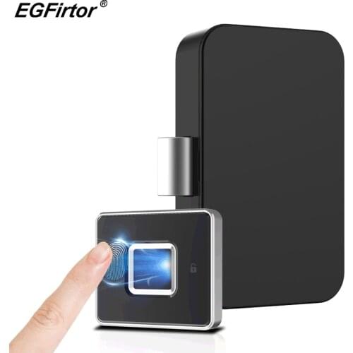 Fingerprint Lock Smart Cabinet Locks Biometric USB Charge Keyless Furniture Drawer Cabinet Wardrobe Fingerprint Lock