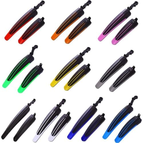 Hot Sale Bicycle Mudguard Mountain Bike Fenders Set Mud Guards Bicycle Mudguard Wings For Bicycle Front/Rear Fenders