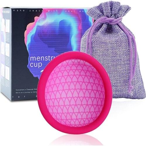 Copa Menstrual Disc Flat-fit Design Reusable Menstrual Cup Silicone Menstrual Discs Extra-Thin Sterilizing Tampons Alternative
