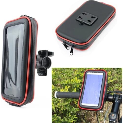 Touch Screen Bicycle Bike Motorcycle Phone Holders Stands Case Bags For Asus Zenfone Go ZB551KL,Zenfone 3 Deluxe ZS570K/3 Laser
