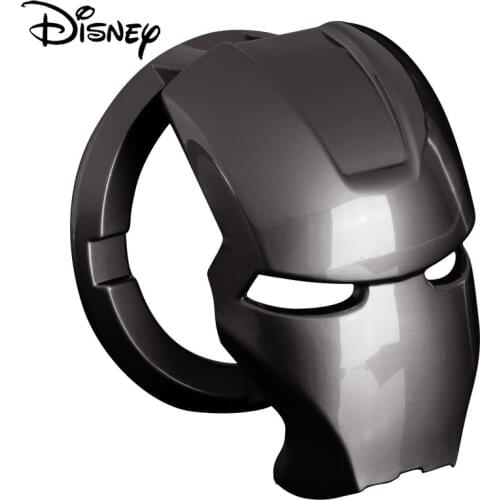 Disney Cartoon Marvel Iron Man One-Key Start Button Cover Ignition Switch Protective Cover Car Decoration Sticker