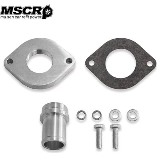 MSCRP-1.0Inch OD BOV Hose Adapter Flange Fits Tuning Blow Off Valve Bypass Valve MSCRP-YX02932