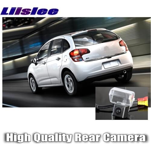 LiisLee Car Reversing image Camera For Citroen C3 2002~2016 High Quality Night Vision HD WaterProof Rear View back Up Camera