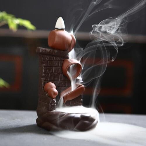 Creative Home Decor Censer Backflow Incense Burner Use In Home Teahouse