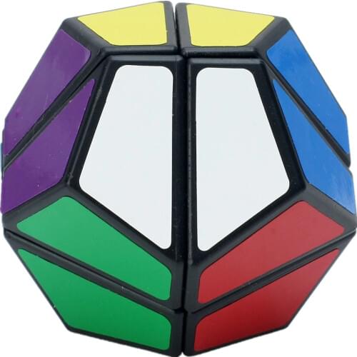 Lanlan 2x2 Megaminx Strange Shape Cube Dodecahedron Magic Cube Speed Puzzle Game Educational Toys For Children Birthday Gift