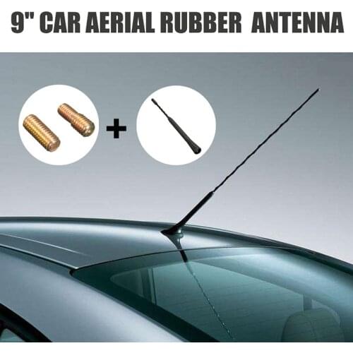Mini Radio Stubby Am Fm Roof Exterior Parts Auto Replacement Parts Black Car Aerial Bee Sting Mast Antenna Arial Engine