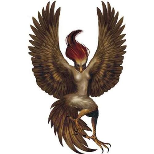 SZWL Personality Mighty Giant Bird Car Decal Waterproof Graphics for Surfboard Motorcycle VAN 3D Door DIY Sticker PVC,13cm*8cm