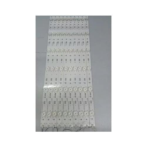 New led backlight ForSk yw ort h 50E390E screen RDL500FY light bar7710-650000-D000 CRH-A50353506014/ANREV1.3 1set=10pcs49.2cm 3v